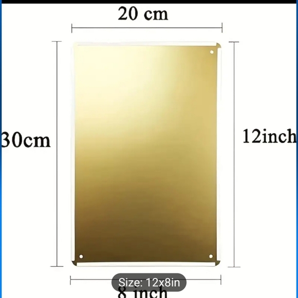 1pc Daily Bedtime Routine Reward Chart, Tin Sign - Picture 4 of 4